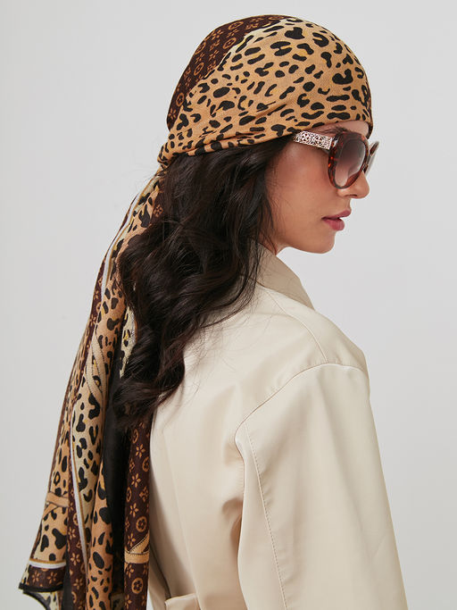 Большой, мягкий, тонкий и очень нежный двусторонний палантин - Tantino фото 9