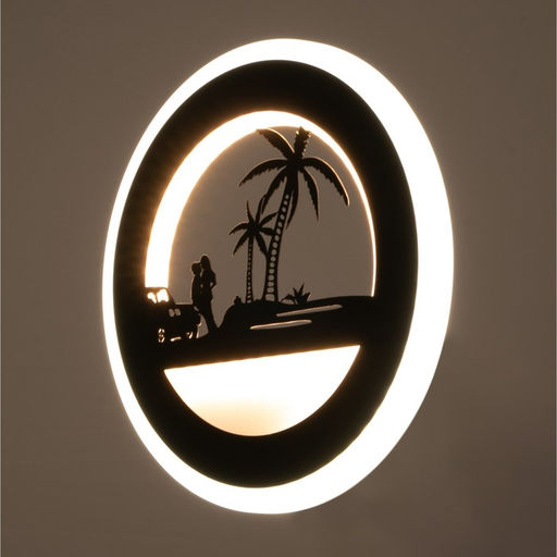 Бра Романтика LED 24 Вт 3000-4000К черный 22?3.8?22 см