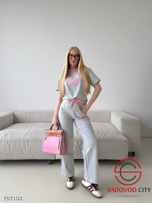 Женский спортивный костюм двойка - Bruno фото 5