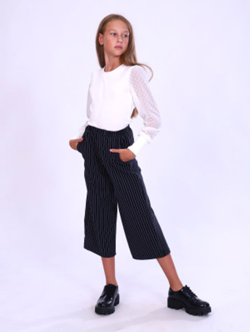 Брюки Лайма синий - Ладошки фото 15