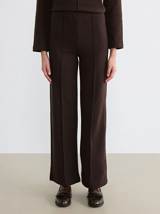 Beli Lastikli Geni? Pa?a Kad?n Triko Pantolon