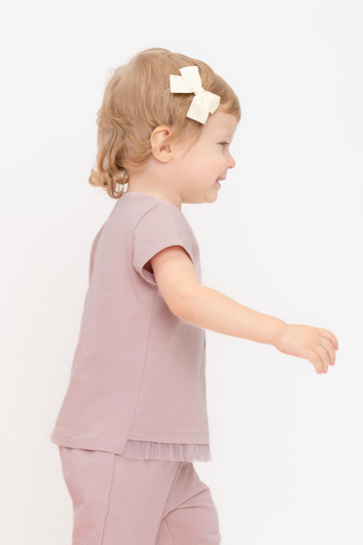 Crockid _ КР 302321/розово-сиреневый к447 фуфайка д/дев яс