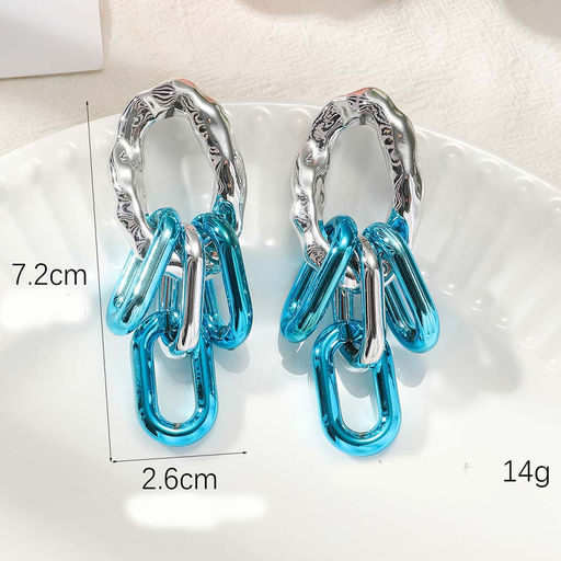 Серьги длинные на гвоздиках арт. 13 1488 (id 266986) - Rada фото 4