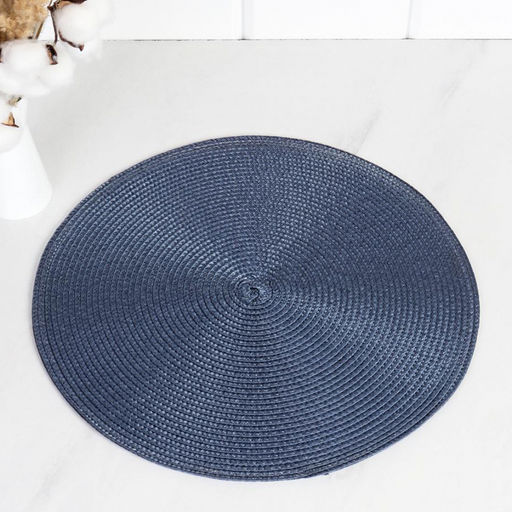 Салфетка для стола 38 см круглая, Соломка арт. WR-38, WR-40, YF-39 (750329, 750339, 750337)