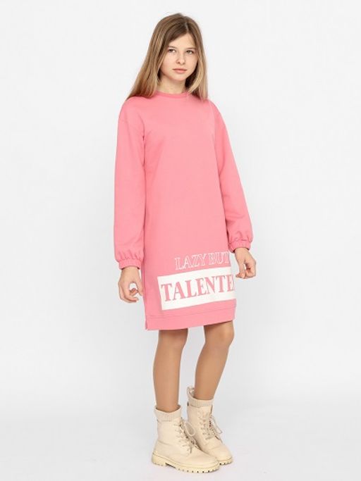 CRB wear/CWJG 63401-27-346 Платье для девочки,розовый/Ex.Cherubino