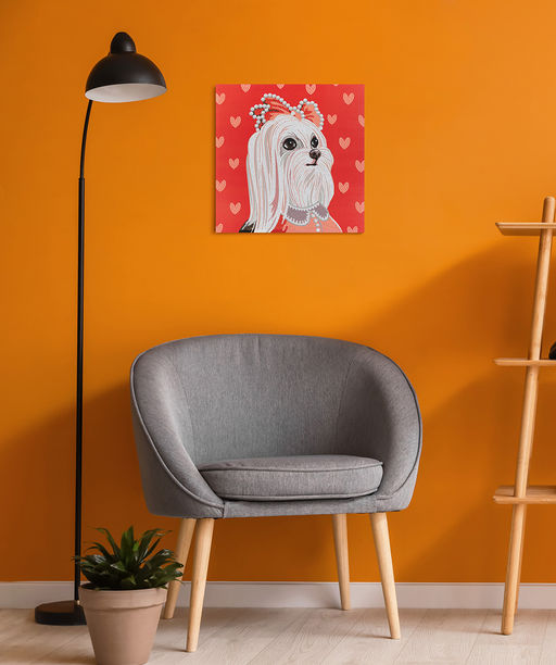 Кристальная (алмазная) мозаика ФРЕЯ ALBP-306 постер Леди 30 х 30 см