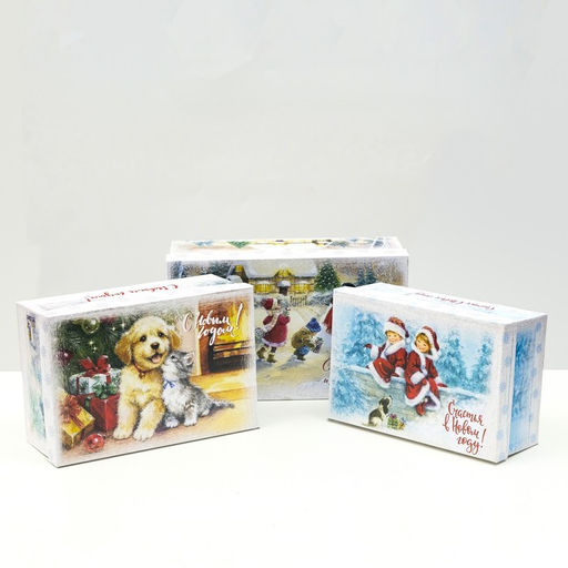 Набор коробок «Волшебная сказка», 10 в 1, 30.5×19.5×12- 12×7×4 см