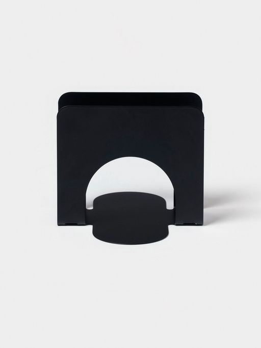 Салфетница складная Доляна Фавела, 10?12 см, чёрная