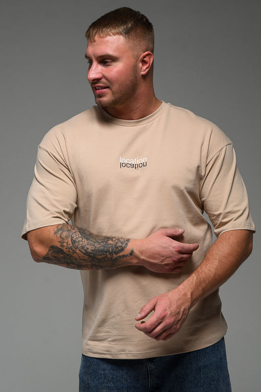 Футболка мужская 8507/1 оверсайз