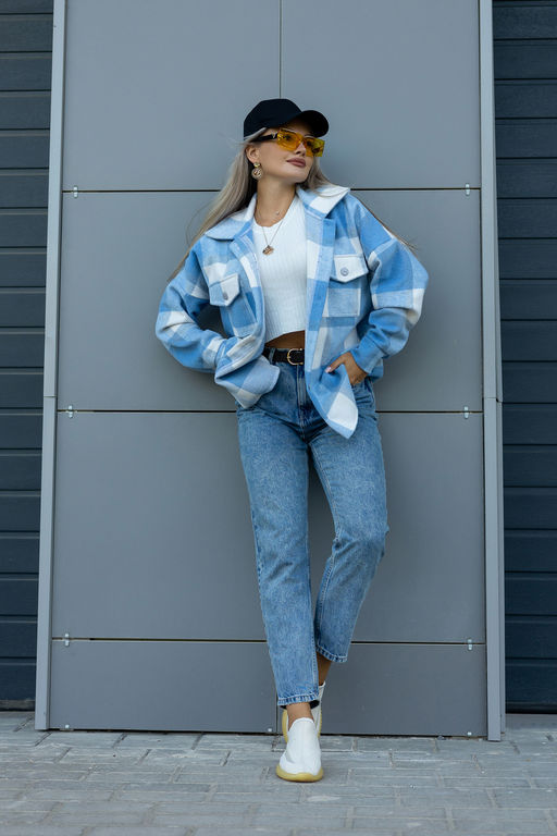 Рубашка женская в клетку РЖК-01