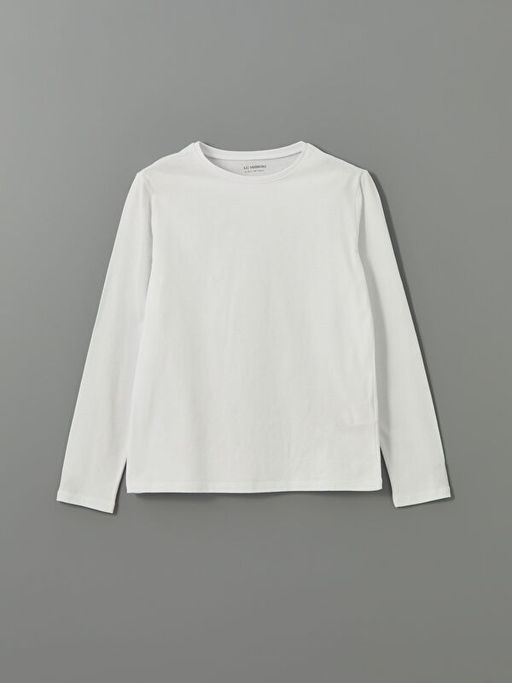 Bisiklet Yaka K?z ?ocuk Ti??rt