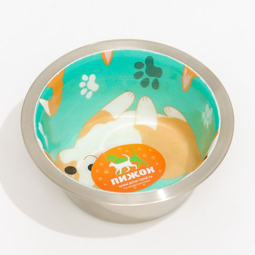 Миска стандартная цветная чаша, 200 мл - Пижон фото 3