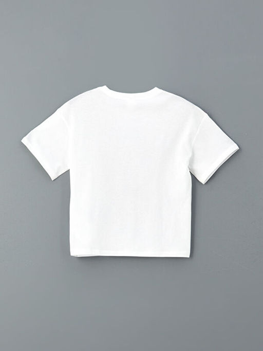 Bisiklet Yaka K?z ?ocuk ?ortlu Pijama Tak?m?