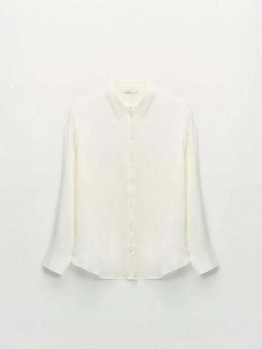 Базовая атласная блузка / Zarina