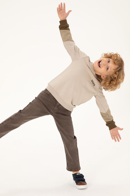 Толстовка с камнем для мальчика Неожиданная скидка в корзине - U.s. polo assn фото 2