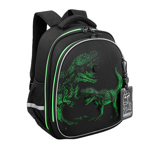 RAz-687-8 Рюкзак школьный с картхолдером на держателе - Grizzly фото 26
