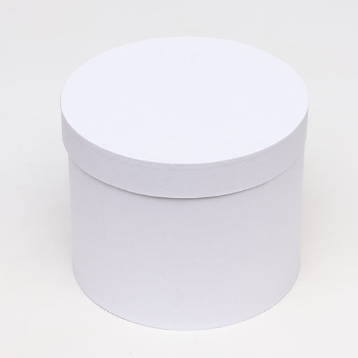 Коробка круглая белая, 25 х20 см - Simaland фото 2