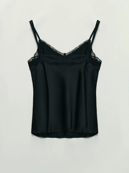 Блузка-топ с кружевом / Zarina