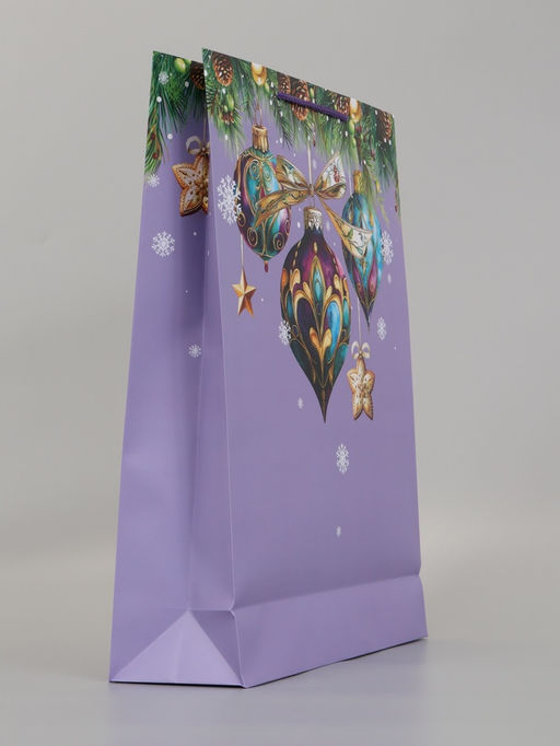 Пакет подарочный «Винтажные игрушки», 33×10×42.5 см