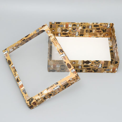 Коробка подарочная, упаковка, «Для самого крутого», 32×24×9 см