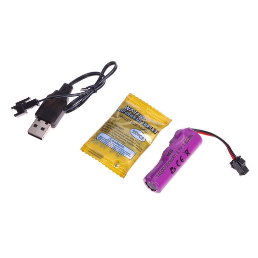 Пистолет Гравитация, стреляет гелевыми пульками, аккумулятор 3.7V, 23 см - Simaland фото 9