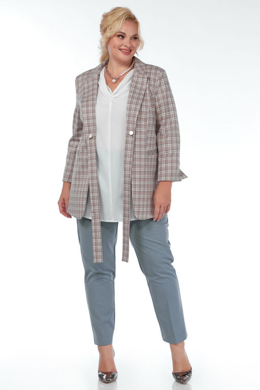 Жакет Belinga 5167 серый фото 6