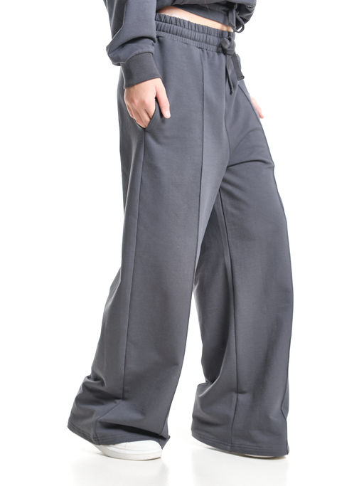 Брюки для девочки 22-7665 графит - Mini maxi фото 6