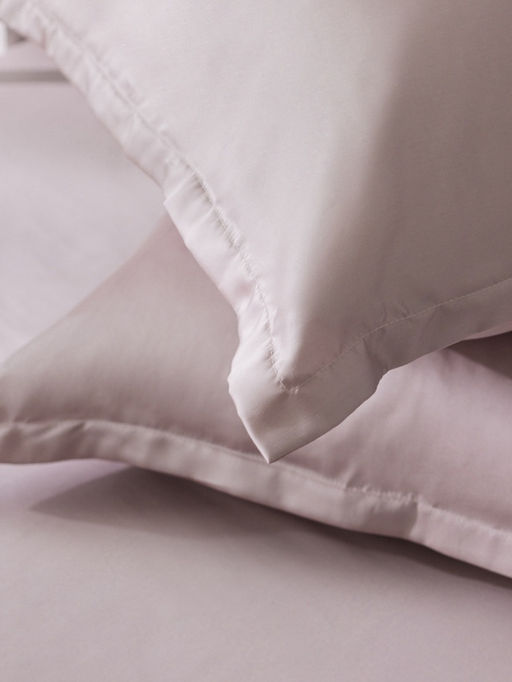 Наволочка SL Home Tencel, 50×70+3 см, пудра, тенсель, эвкалиптовое волокно 100%