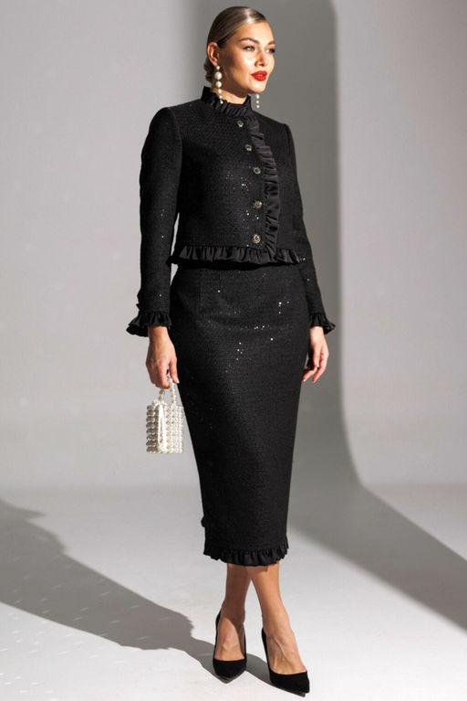 Костюм Мода Юрс 25-2941 черный