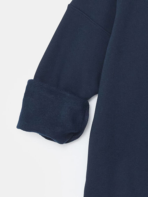 Bisiklet Yaka Erkek ?ocuk Kal?n Sweatshirt - Waikiki фото 3