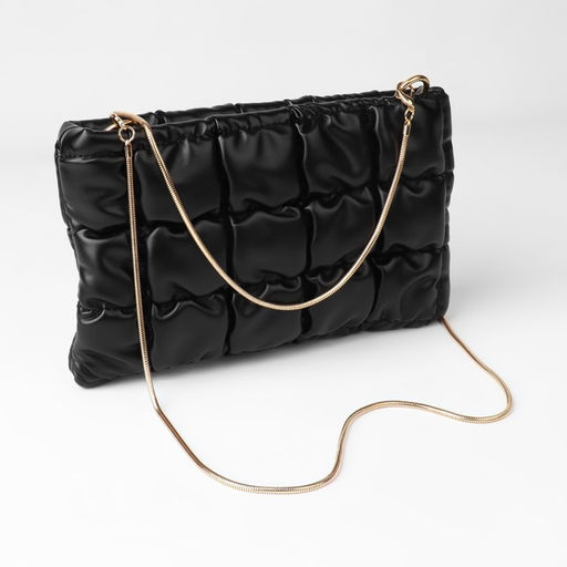 Цена за 2 шт. Цепочка для сумки, с карабинами, железная, 3 мм, 120 см, цвет золотой - Арт узор фото 4