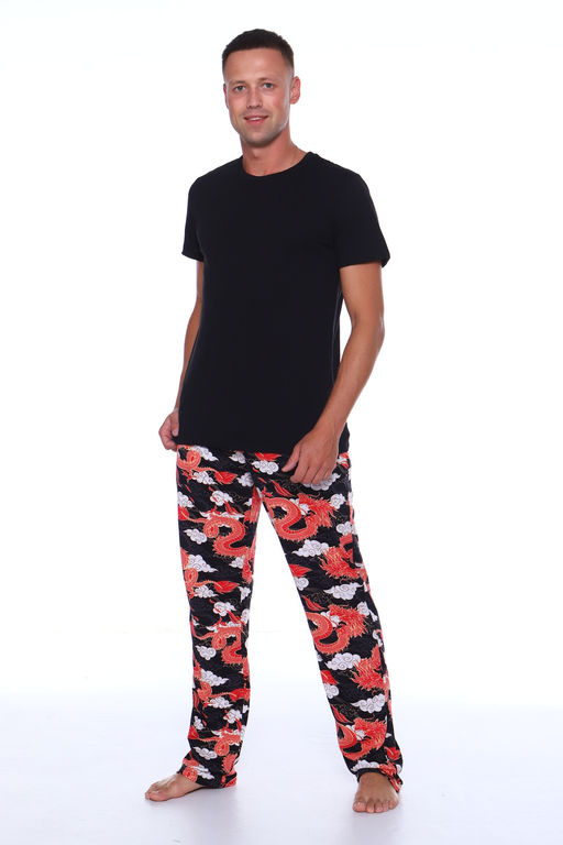 Пижама с брюками Дракон 1-054