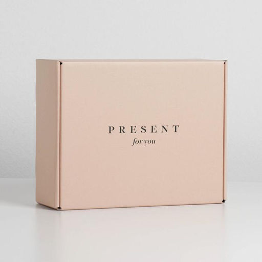 Коробка двухсторонняя складная Малахит, 27 21 9 см - Дарите счастье фото 2