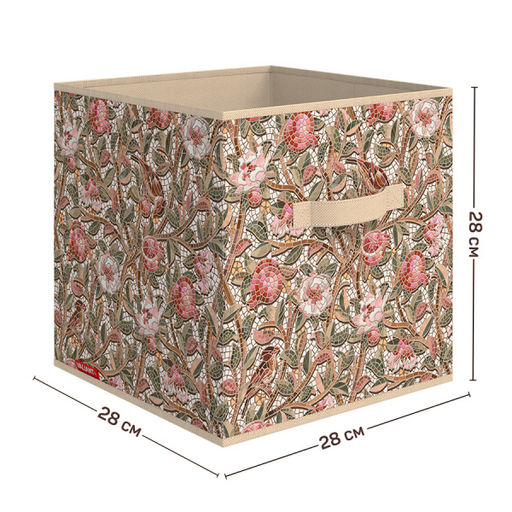 Короба стеллажные, без крышки, 28*28*28 см, набор 3 шт. Valiant  фото 11