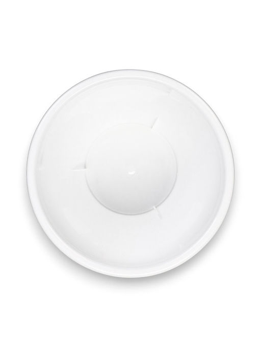 Цена за 2 шт. Горшок для цветов «Цветочек», 2.1 л, d=18 см, h=14 см, пластиковый, белый