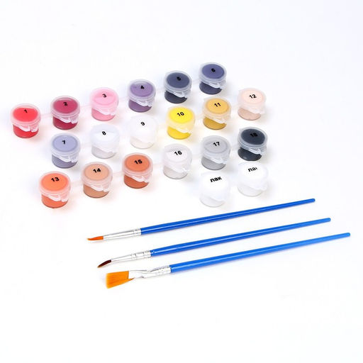 Картина по номерам на холсте с подрамником Воин с клинком, 40 50 см - Школа талантов фото 2