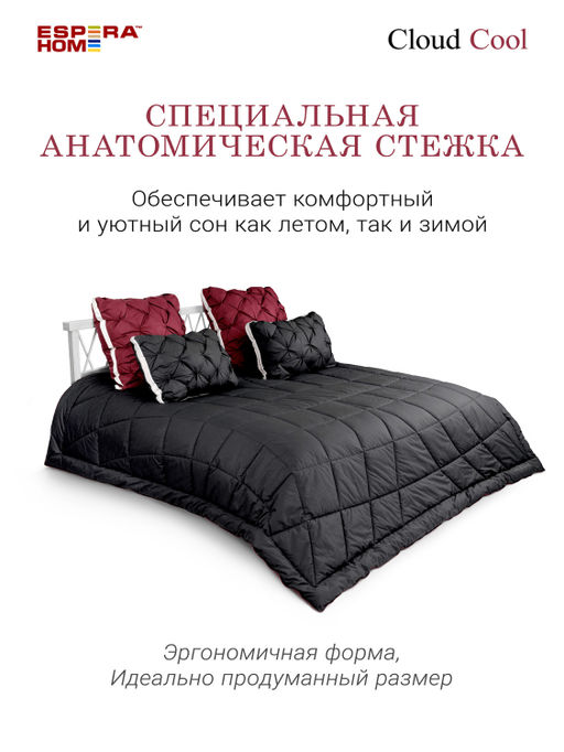 Одеяло Cloud Cool 220х240см всесезонное 200г/м2 ЕС-6855 - Espera фото 2