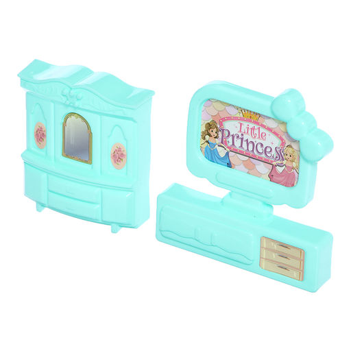 Кукольный домик «Сказочная жизнь на вилле» с куклой, питомцами и аксессуарами