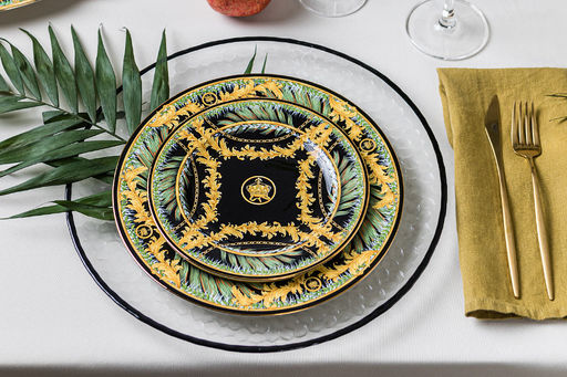 Набор столовых приборов Cosmos Gold матовый, 6 персон, 24 предмета - Face фото 5