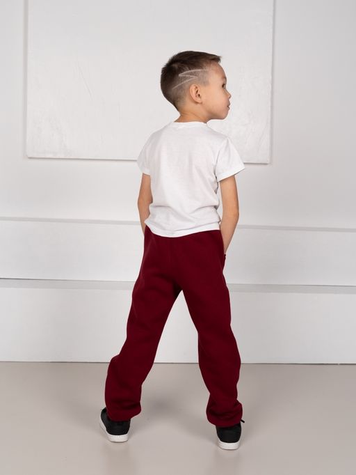 Брюки дет.арт.1085/1-2,бордовые - Binita фото 6