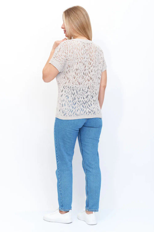 Джемпер Л 1244/лен