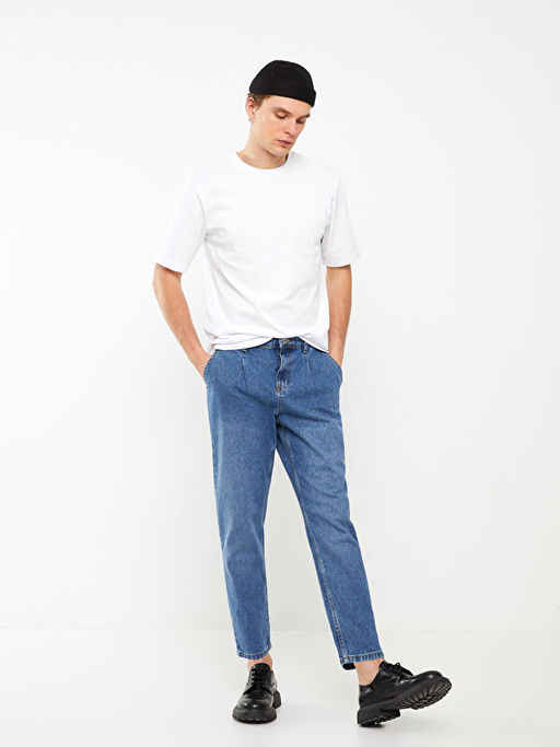 800 Balloon Fit Erkek Jean Pantolon