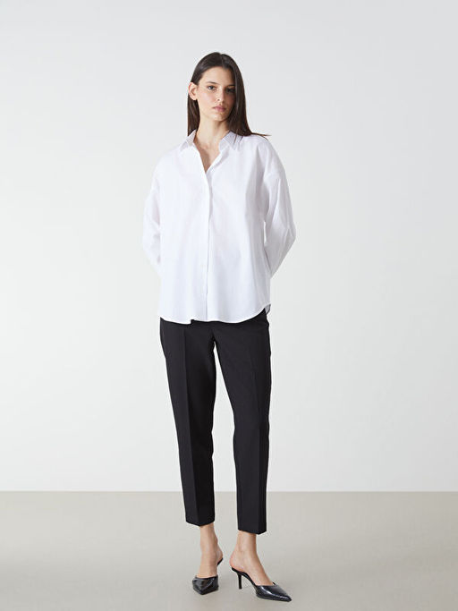 D?z Oversize Kad?n G?mlek