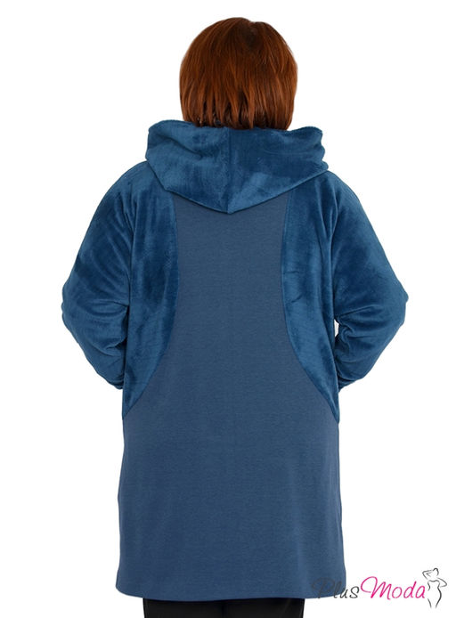 Куртка-полупальто Модель №545 размеры 44-82 - Plusmoda фото 7