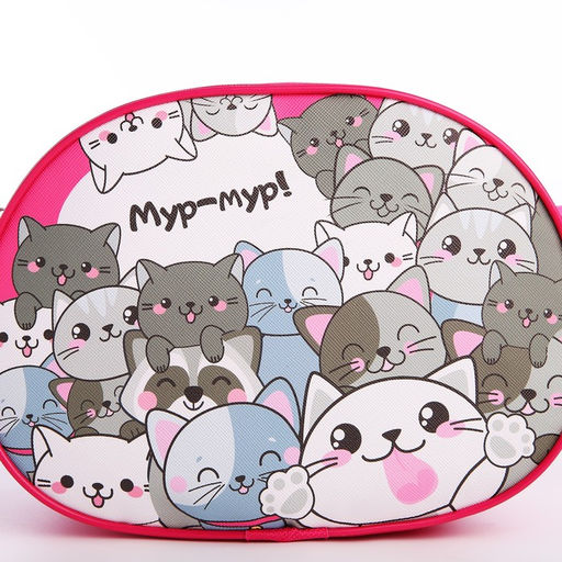 Сумка через плечо Милые котята 22*16 см - NAZAMOK KIDS фото 3