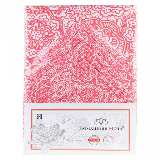 "Медальоны-1" Комплект столовый 7пр: скатерть 180х150см, салфетка сервировочная 45х45см - 6шт, хлопок "Премиум" 186г/м2, "Домашняя мода" (Россия)