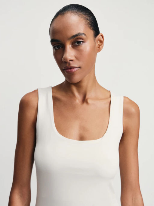 Базовый топ с широкими бретелями / Zarina  фото 6