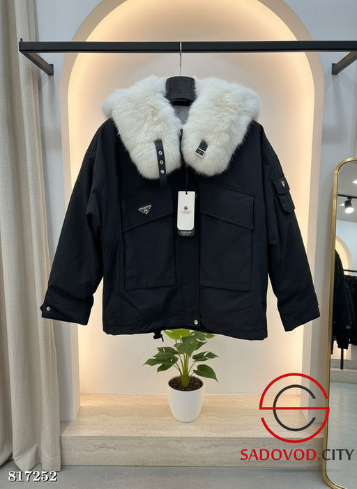 Куртка женская парка с меховым воротником - Bruno фото 3