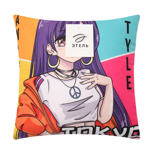 Подушка декоративная Токио Аниме - Этель фото 4