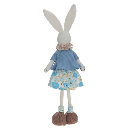 Игрушка набивная "Заяц", L13 W10 H36 см, 2в.